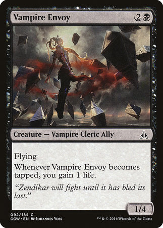 Vampire Envoy [Oath of the Gatewatch] | Lots Moore NSW