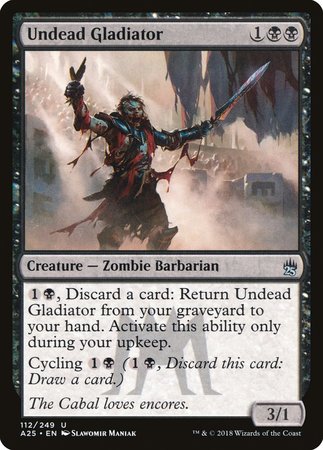 Undead Gladiator [Masters 25] | Lots Moore NSW