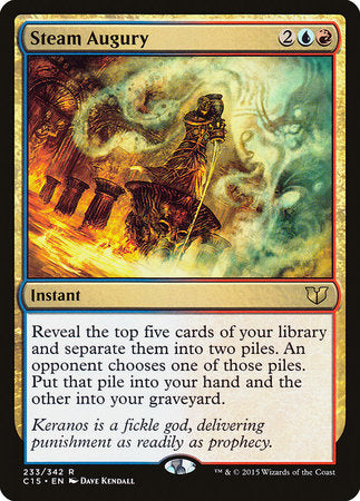 Steam Augury [Commander 2015] | Lots Moore NSW