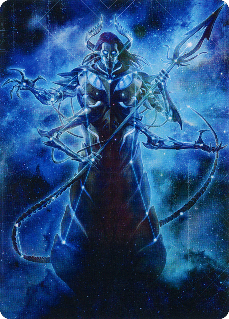 Heliod, the Warped Eclipse Art Card [March of the Machine Art Series] | Lots Moore NSW