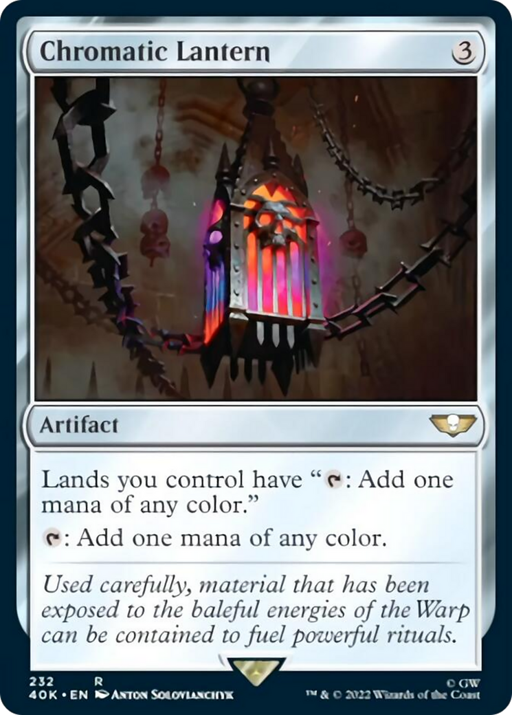 Chromatic Lantern (Surge Foil) [Universes Beyond: Warhammer 40,000] | Lots Moore NSW