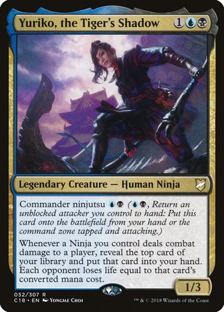 Yuriko, the Tiger's Shadow [Commander 2018] | Lots Moore NSW