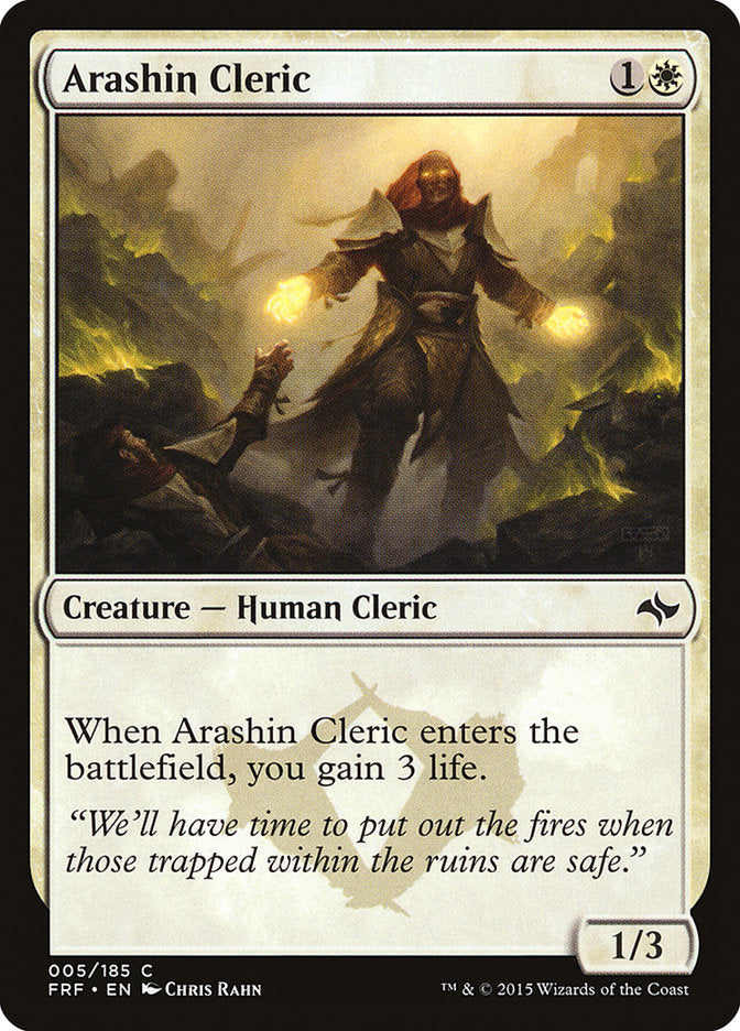 Arashin Cleric [Fate Reforged] | Lots Moore NSW