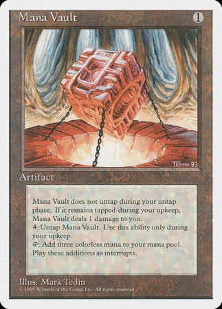 Mana Vault [Fourth Edition] | Lots Moore NSW