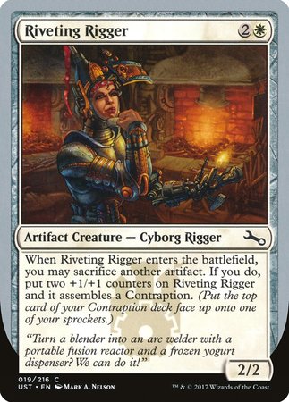 Riveting Rigger [Unstable] | Lots Moore NSW