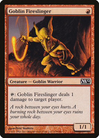Goblin Fireslinger [Magic 2012] | Lots Moore NSW