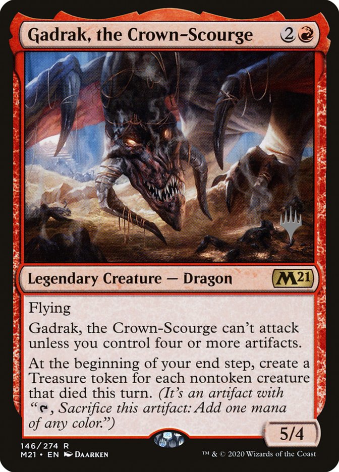 Gadrak, the Crown-Scourge (Promo Pack) [Core Set 2021 Promos] | Lots Moore NSW