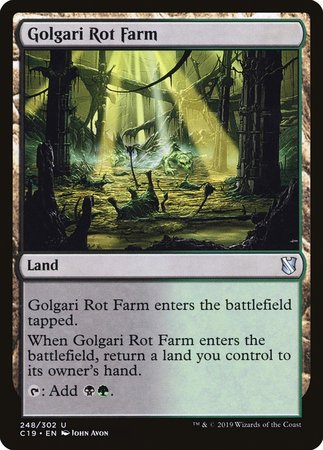 Golgari Rot Farm [Commander 2019] | Lots Moore NSW