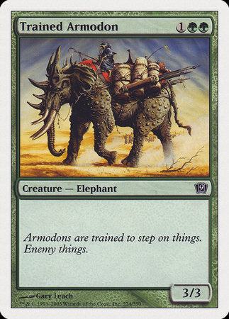 Trained Armodon [Ninth Edition] | Lots Moore NSW
