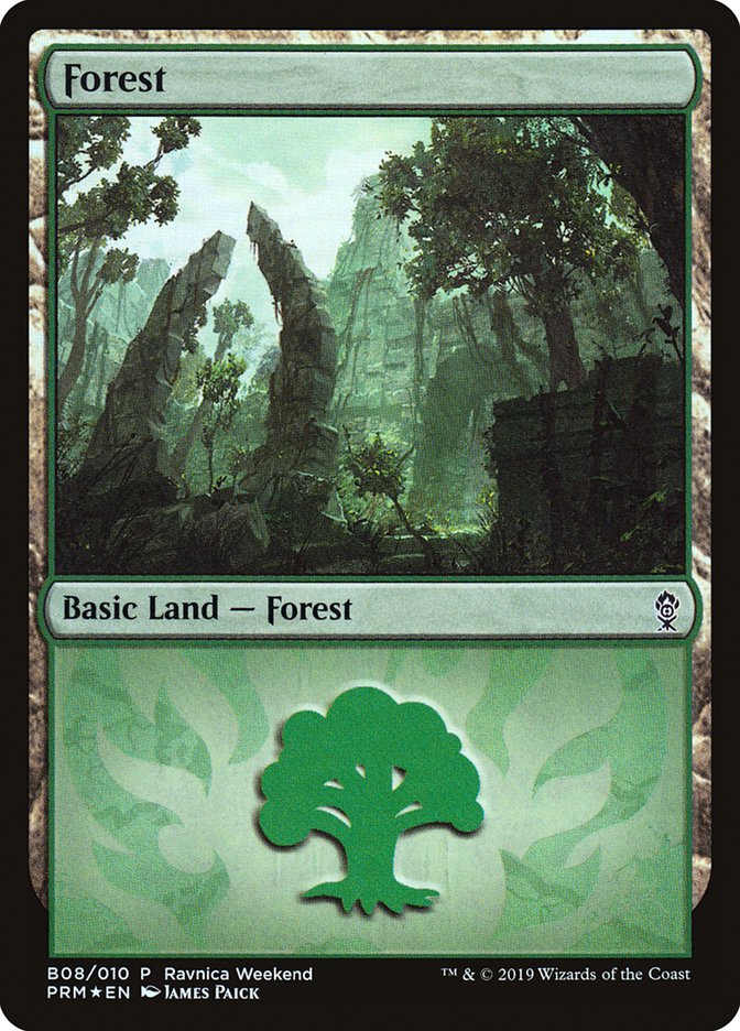 Forest (B08) [Ravnica Allegiance Guild Kit] | Lots Moore NSW