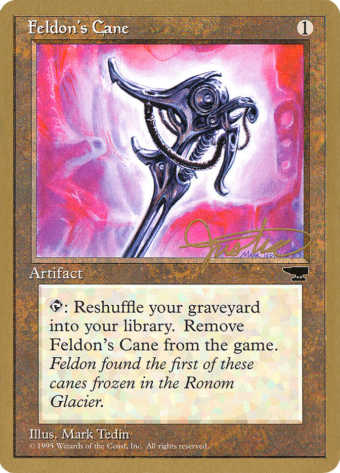 Feldon's Cane (Mark Justice) [Pro Tour Collector Set] | Lots Moore NSW
