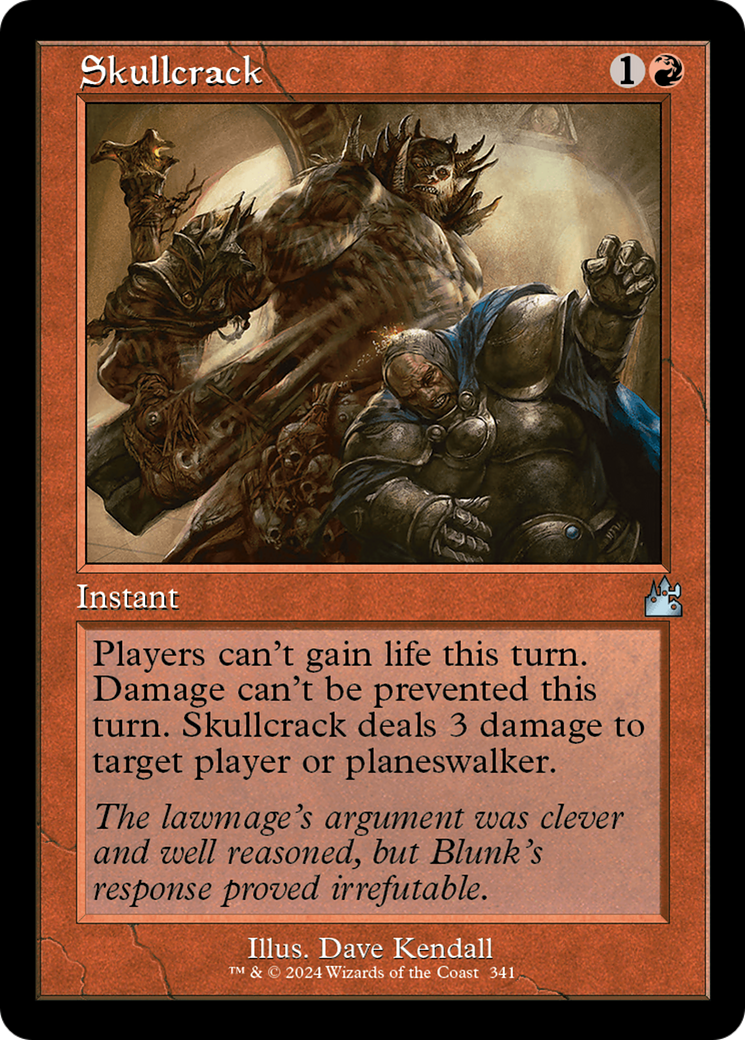 Skullcrack (Retro Frame) [Ravnica Remastered] | Lots Moore NSW