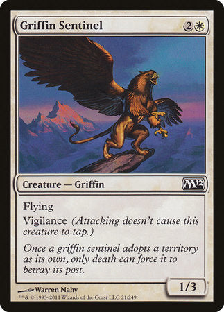 Griffin Sentinel [Magic 2012] | Lots Moore NSW
