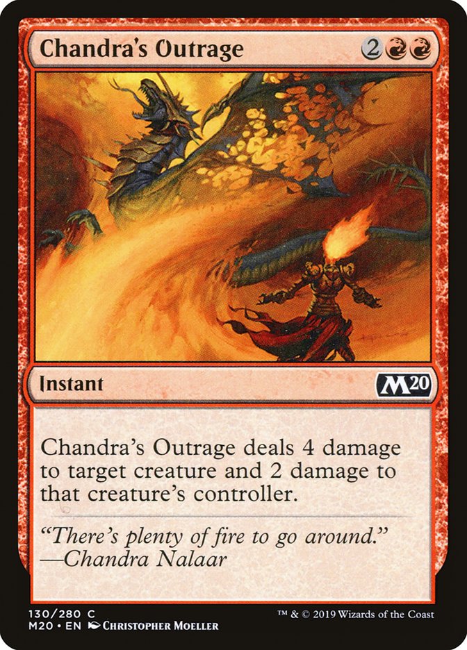 Chandra's Outrage [Core Set 2020] | Lots Moore NSW