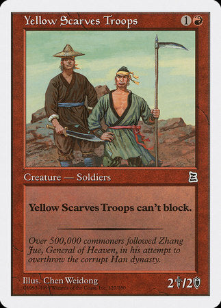 Yellow Scarves Troops [Portal Three Kingdoms] | Lots Moore NSW