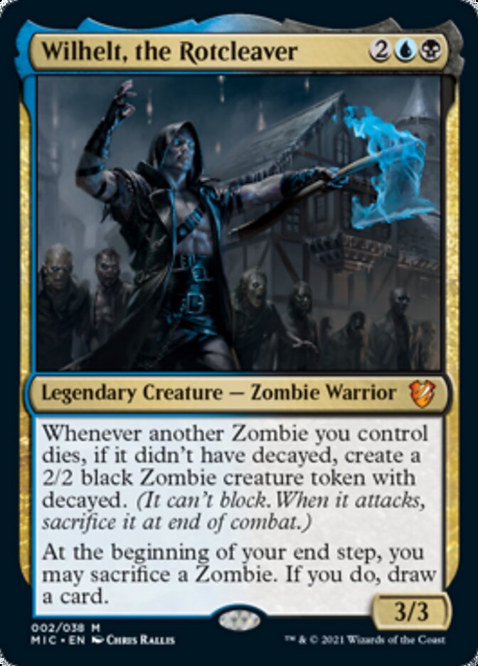 Wilhelt, the Rotcleaver (Display Commander) [Innistrad: Midnight Hunt Commander] | Lots Moore NSW