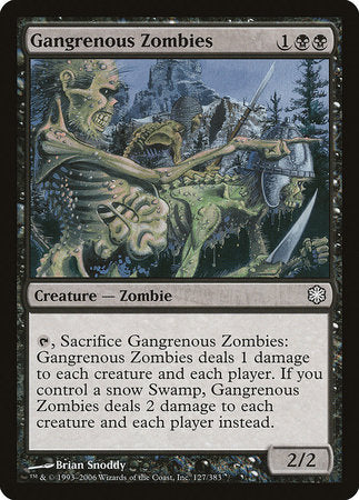 Gangrenous Zombies [Coldsnap Theme Decks] | Lots Moore NSW