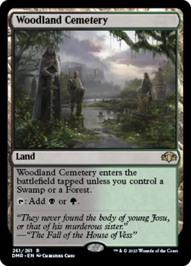 Woodland Cemetery [Dominaria Remastered] | Lots Moore NSW