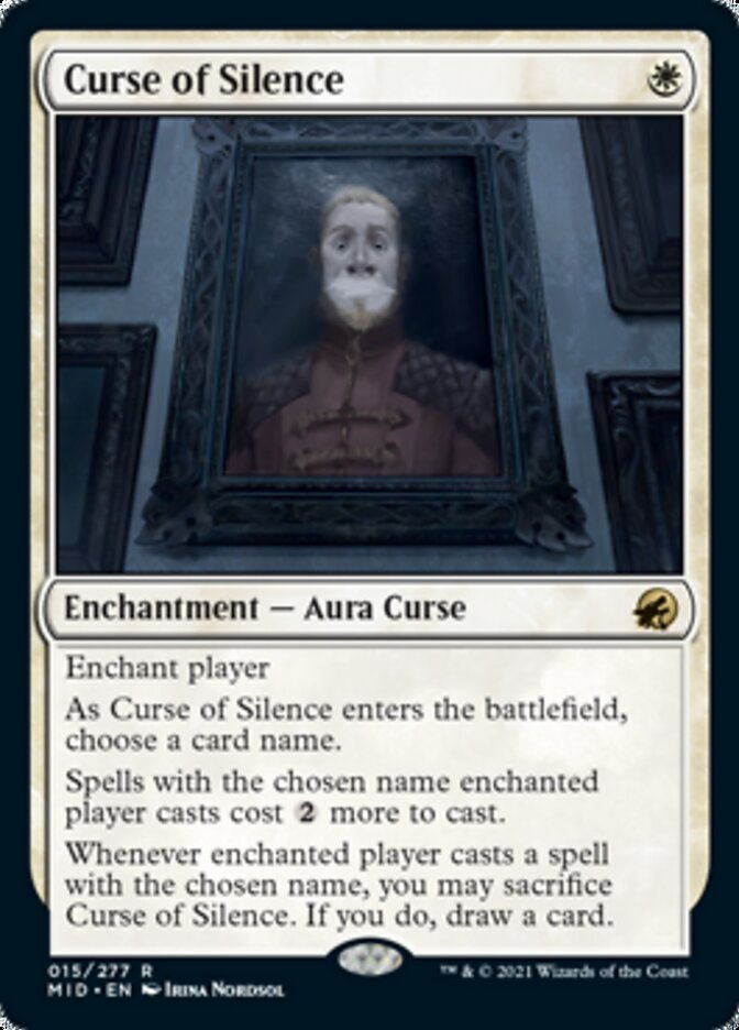 Curse of Silence [Innistrad: Midnight Hunt] | Lots Moore NSW