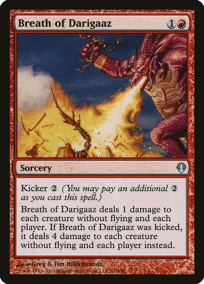 Breath of Darigaaz [Archenemy] | Lots Moore NSW