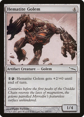 Hematite Golem [Mirrodin] | Lots Moore NSW