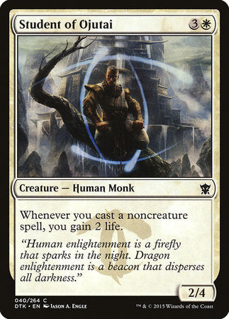 Student of Ojutai [Dragons of Tarkir] | Lots Moore NSW