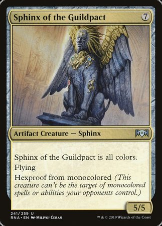 Sphinx of the Guildpact [Ravnica Allegiance] | Lots Moore NSW