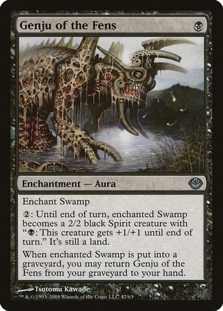 Genju of the Fens [Duel Decks: Garruk vs. Liliana] | Lots Moore NSW
