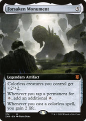 Forsaken Monument (Extended Art) [Zendikar Rising] | Lots Moore NSW