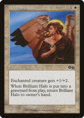 Brilliant Halo [Urza's Saga] | Lots Moore NSW