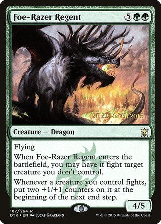 Foe-Razer Regent [Dragons of Tarkir Promos] | Lots Moore NSW