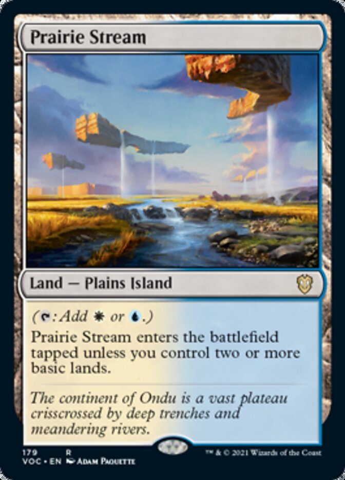 Prairie Stream [Innistrad: Crimson Vow Commander] | Lots Moore NSW