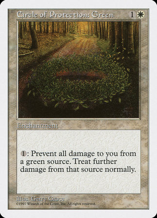 Circle of Protection: Green [Fifth Edition] | Lots Moore NSW