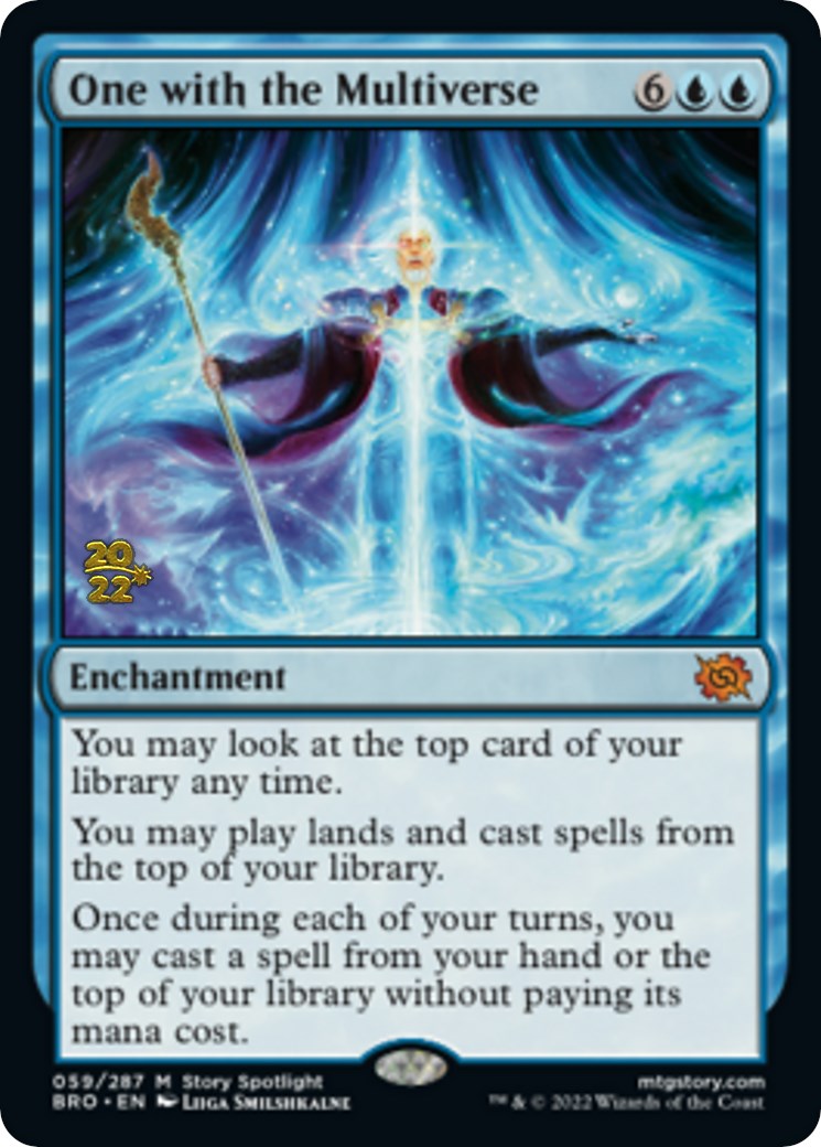 One with the Multiverse [The Brothers' War Prerelease Promos] | Lots Moore NSW