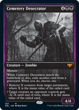 Cemetery Desecrator [Innistrad: Double Feature] | Lots Moore NSW