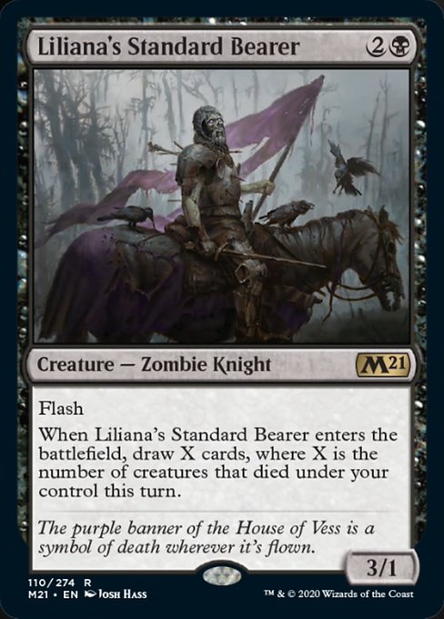 Liliana's Standard Bearer [Core Set 2021] | Lots Moore NSW