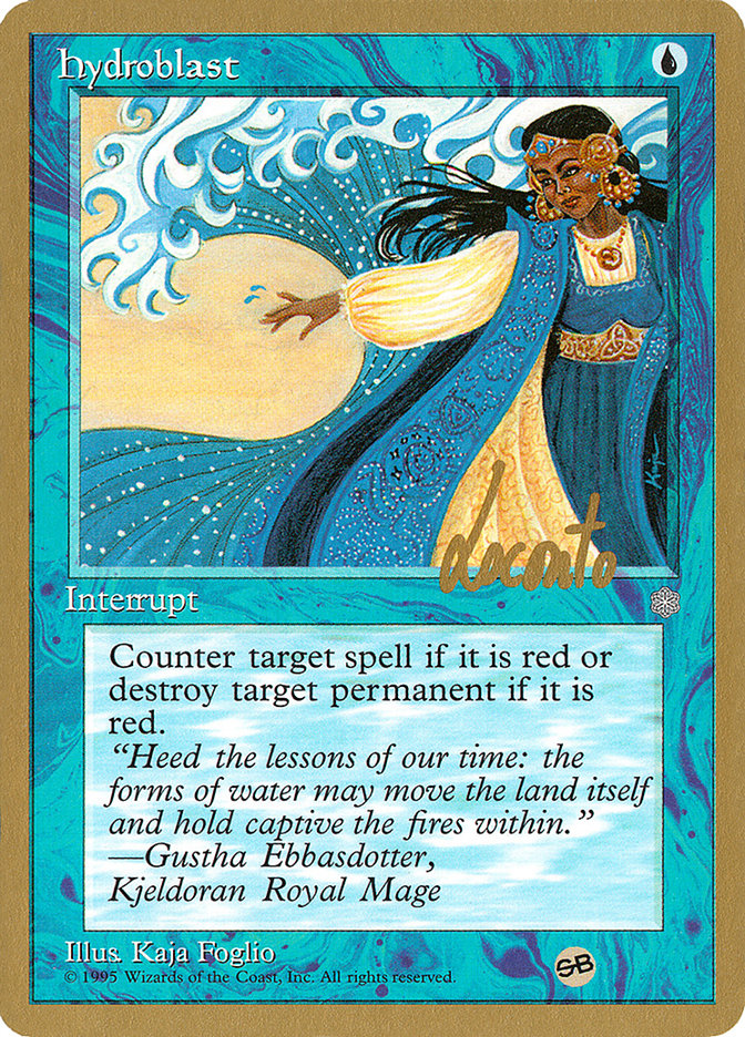 Hydroblast (Michael Loconto) (SB) [Pro Tour Collector Set] | Lots Moore NSW