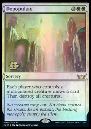 Depopulate [Streets of New Capenna Prerelease Promos] | Lots Moore NSW
