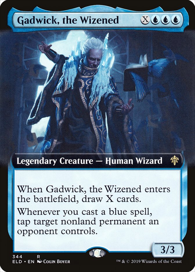 Gadwick, the Wizened (Extended Art) [Throne of Eldraine] | Lots Moore NSW