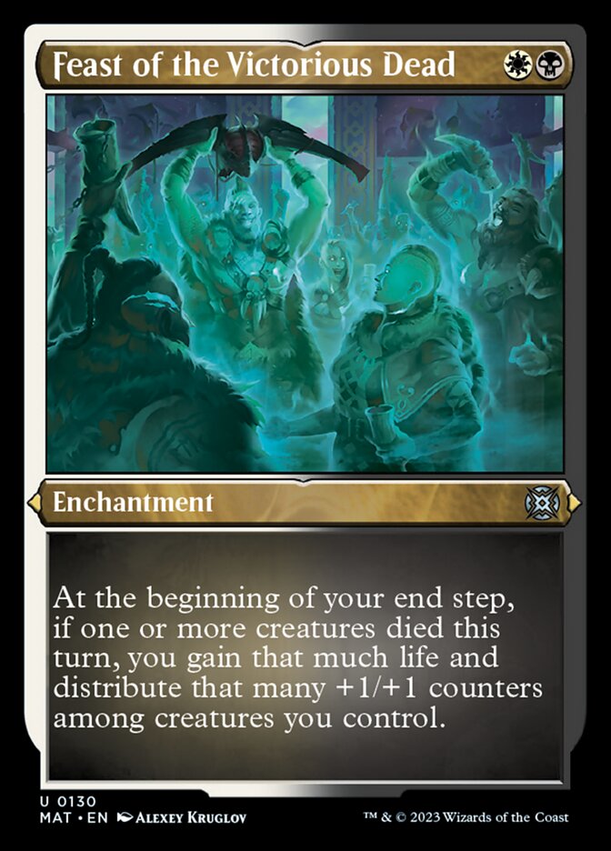 Feast of the Victorious Dead (Foil Etched) [March of the Machine: The Aftermath] | Lots Moore NSW