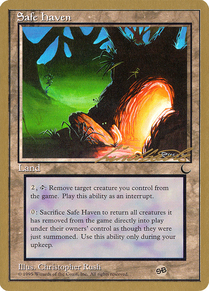 Safe Haven (Leon Lindback) (SB) [Pro Tour Collector Set] | Lots Moore NSW