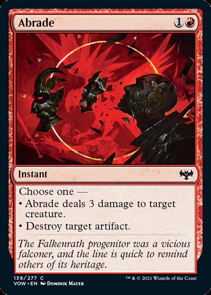 Abrade [Innistrad: Crimson Vow] | Lots Moore NSW