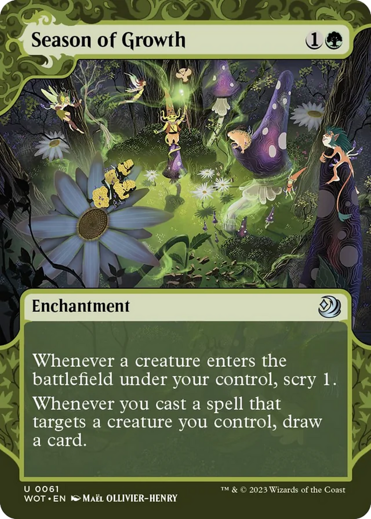 Season of Growth [Wilds of Eldraine: Enchanting Tales] | Lots Moore NSW