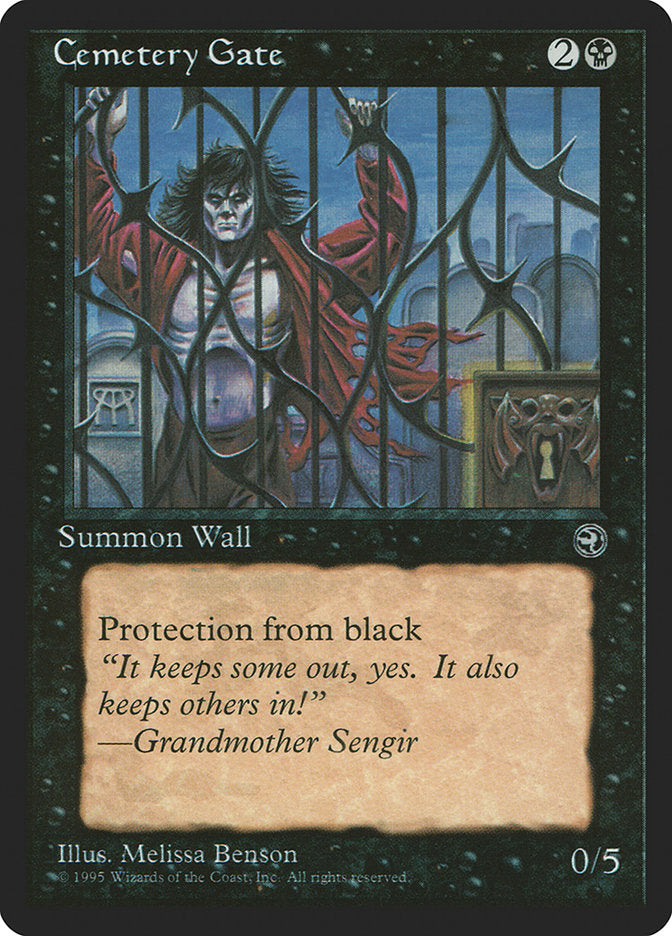 Cemetery Gate (Grandmother Sengir Flavor Text) [Homelands] | Lots Moore NSW