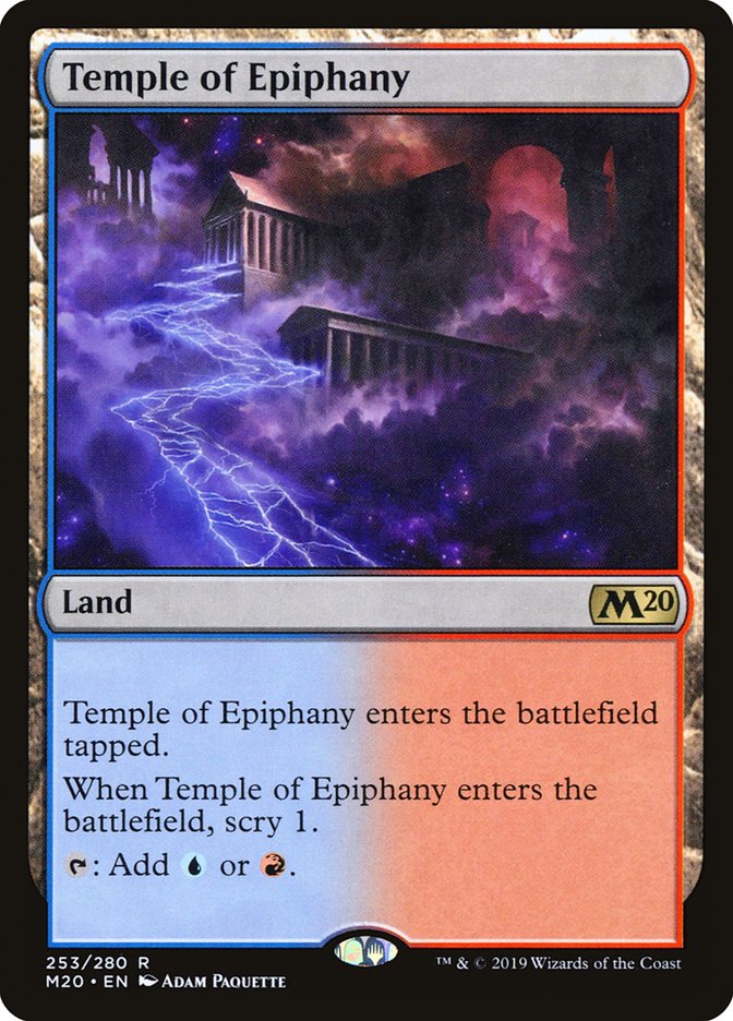 Temple of Epiphany [Core Set 2020] | Lots Moore NSW