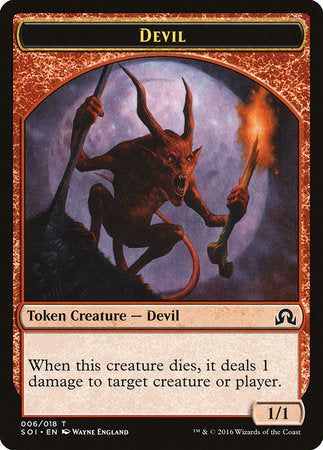 Devil Token [Shadows over Innistrad Tokens] | Lots Moore NSW