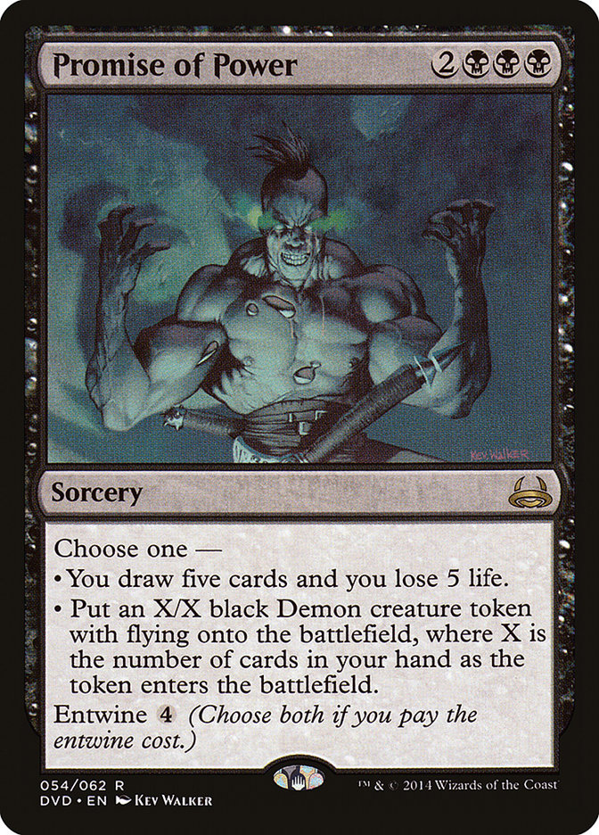 Promise of Power (Divine vs. Demonic) [Duel Decks Anthology] | Lots Moore NSW
