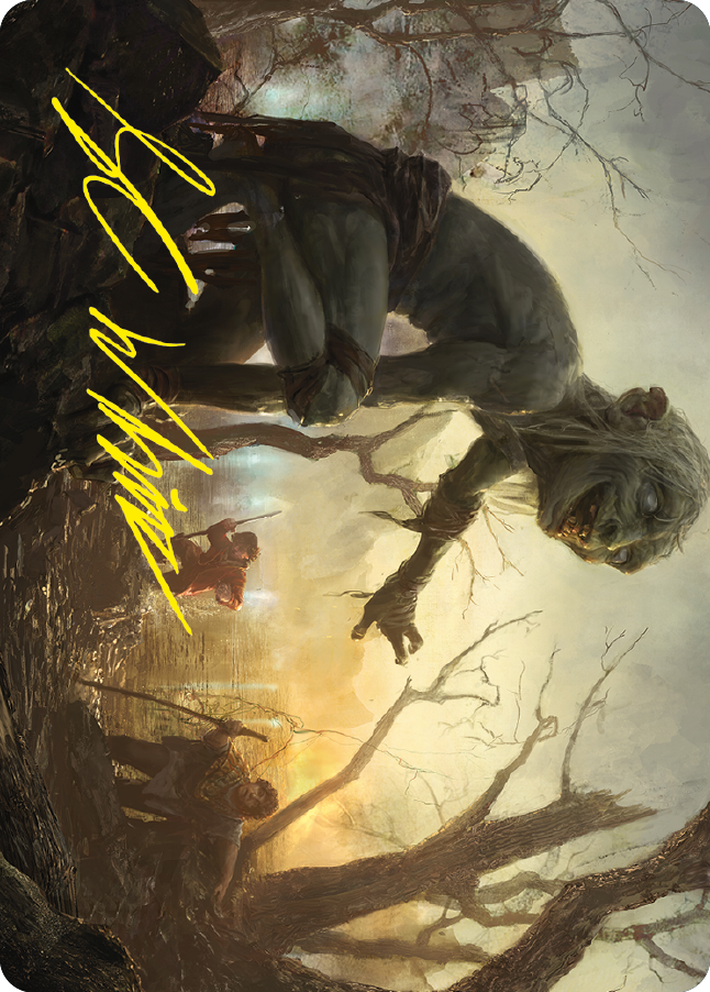 Smeagol, Helpful Guide Art Card (Gold-Stamped Signature) [The Lord of the Rings: Tales of Middle-earth Art Series] | Lots Moore NSW