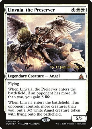 Linvala, the Preserver [Oath of the Gatewatch Promos] | Lots Moore NSW