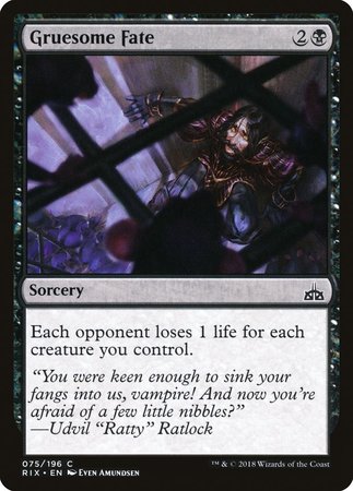 Gruesome Fate [Rivals of Ixalan] | Lots Moore NSW